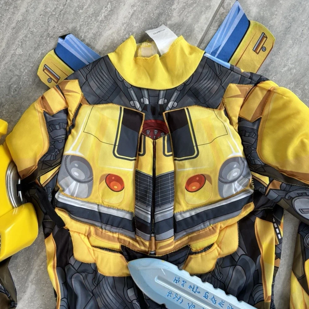 Transformers Rise of the Beasts Kid's Bumblebee‎ Costume Size Medium 8